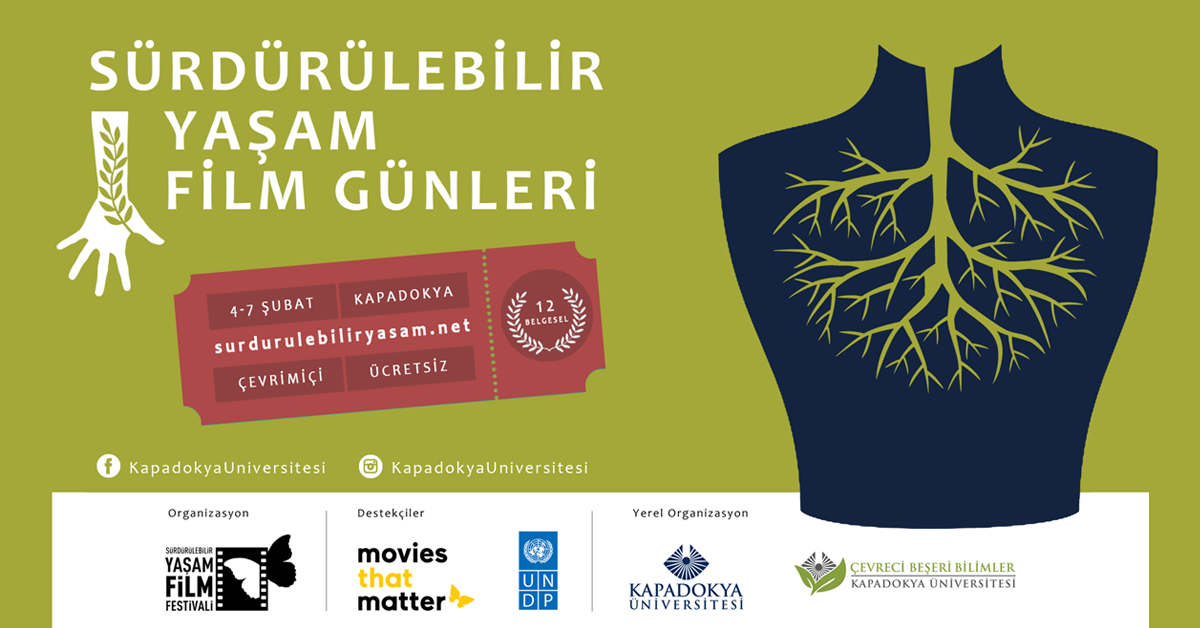 Sürdürülebilir Yaşam Film Günleri 4-7 Şubat Tarihlerinde Kapadokya'da!